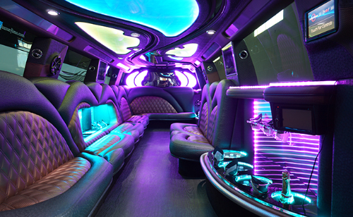 limousines with built-in bars