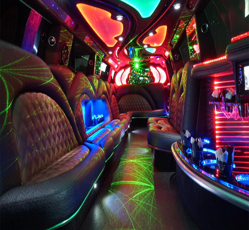 Inside limo services